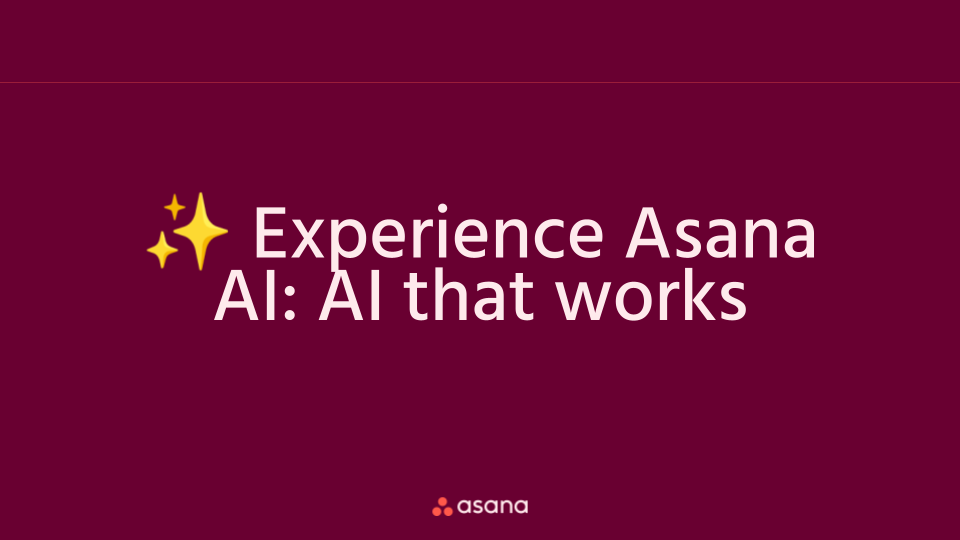 Asana ai