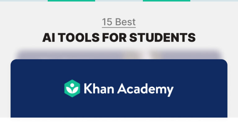 15 Best AI Tools for Students